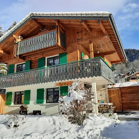 Chalet La Sapiniere Abondance Exterior foto